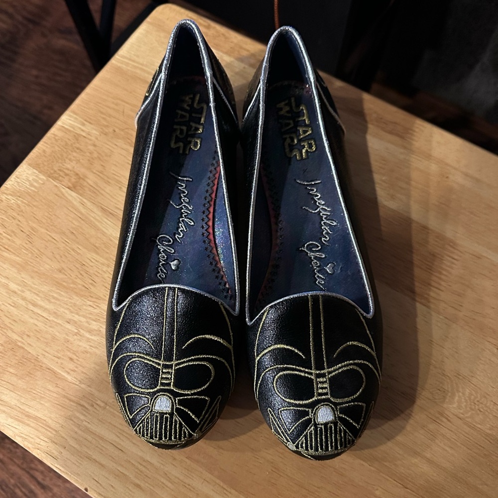 Star Wars shoes, flats- never worn! Darth Vader